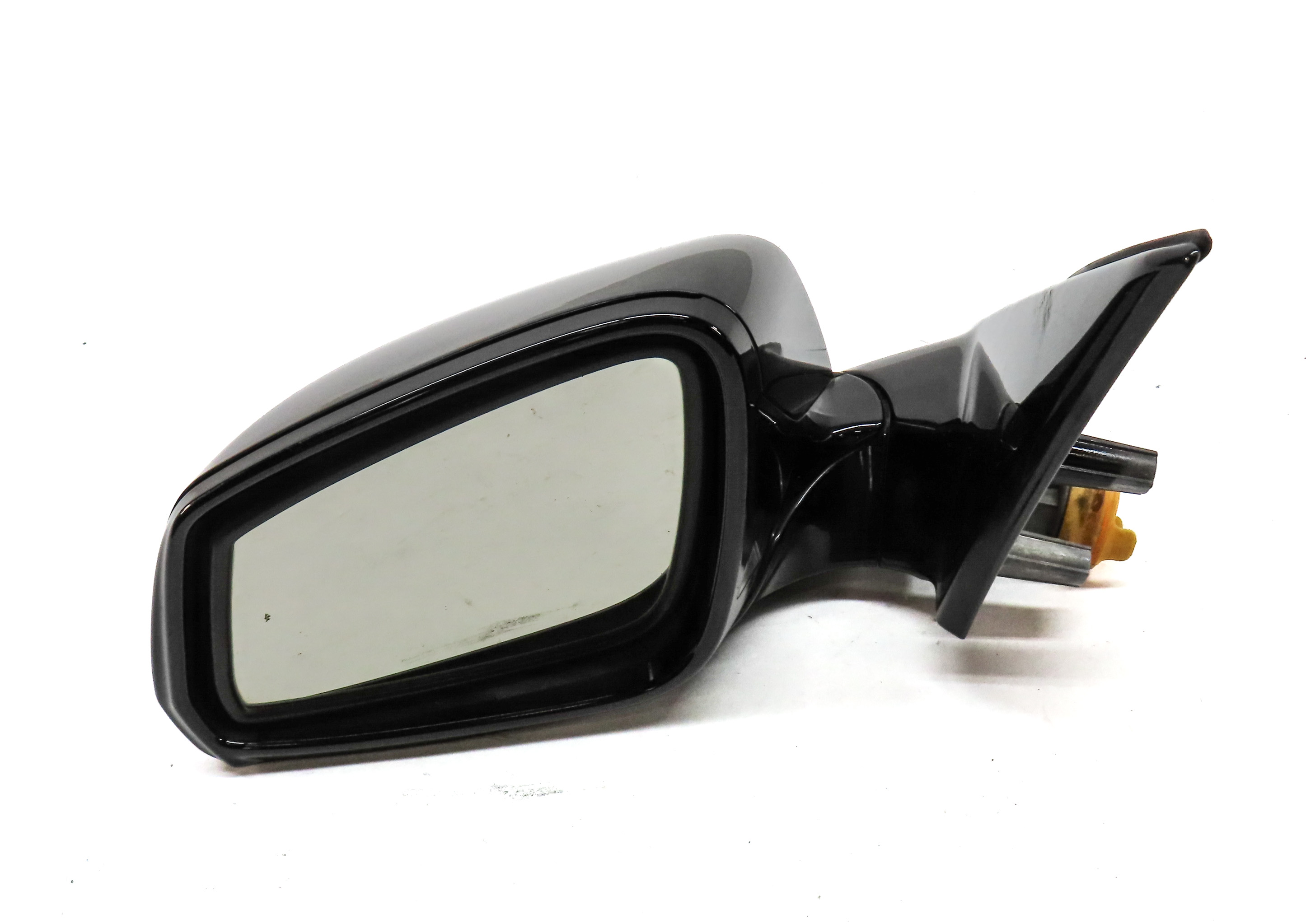 13-15 BMW 7 SERIES F01 LEFT DOOR MIRROR P-FOLD HEAT AUTODIM BLIND CAMERA (Black) — exact item pictured